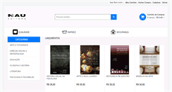 Desktop Screenshot of naueditora.com.br